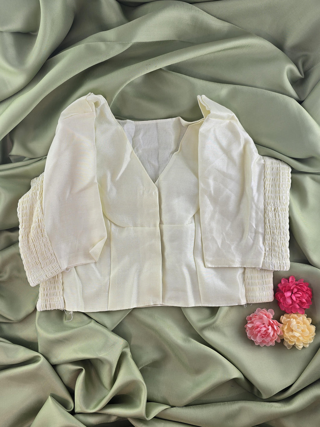 Setmundu and Readymade Blouse  Combo