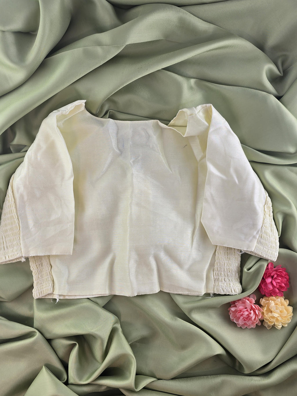 Setmundu and Readymade Blouse  Combo