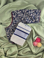 Setmundu and Readymade Blouse  Combo