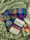 Setmundu and Readymade Blouse  Combo