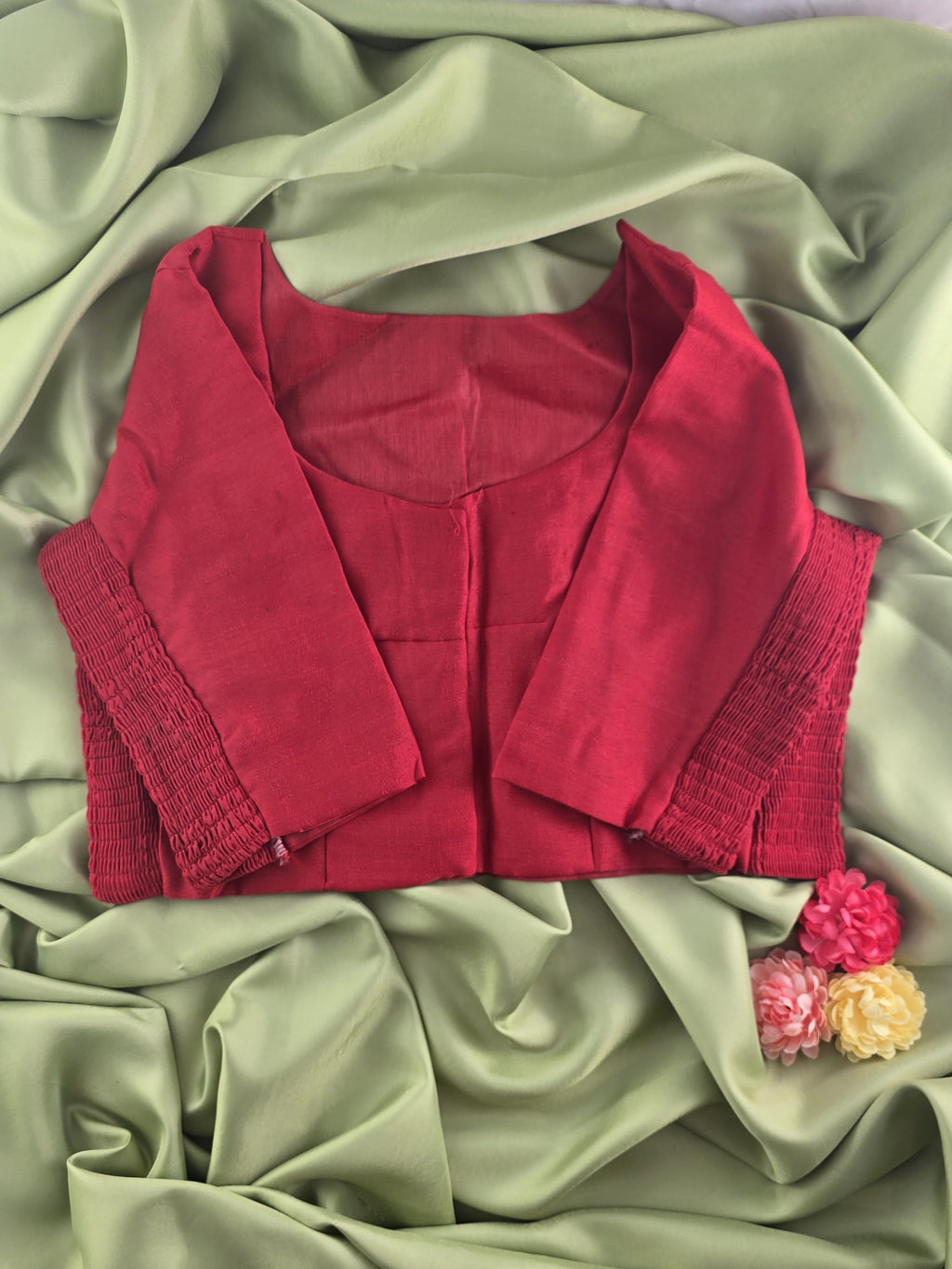 Setmundu and Readymade Blouse  Combo