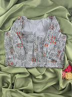 Setmundu and Readymade Blouse  Combo