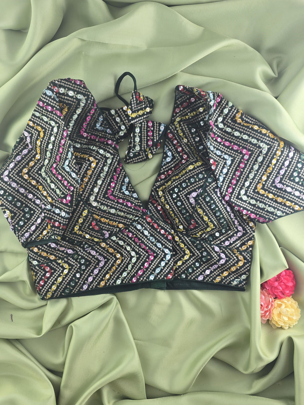 Setmundu and Readymade Blouse  Combo