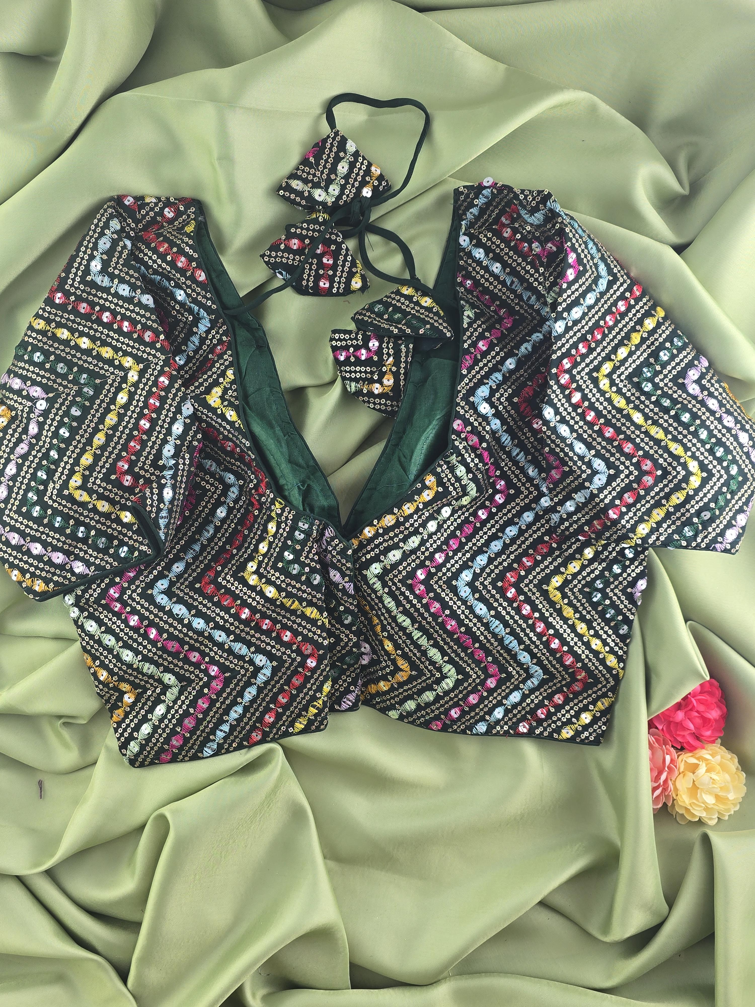 Setmundu and Readymade Blouse  Combo