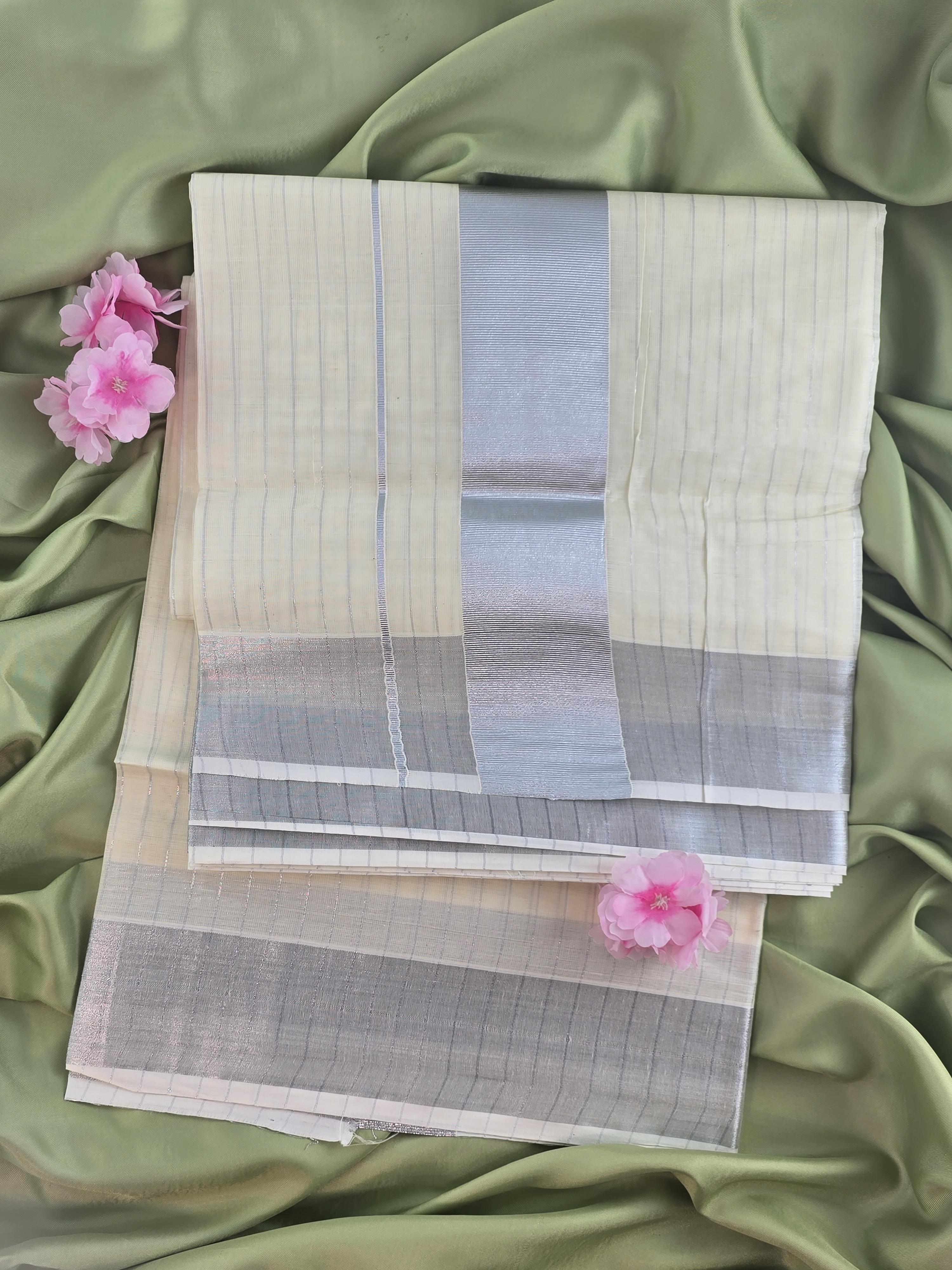 Cotton Kerala Traditional Saree