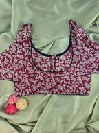 Setmundu and Readymade Blouse  Combo