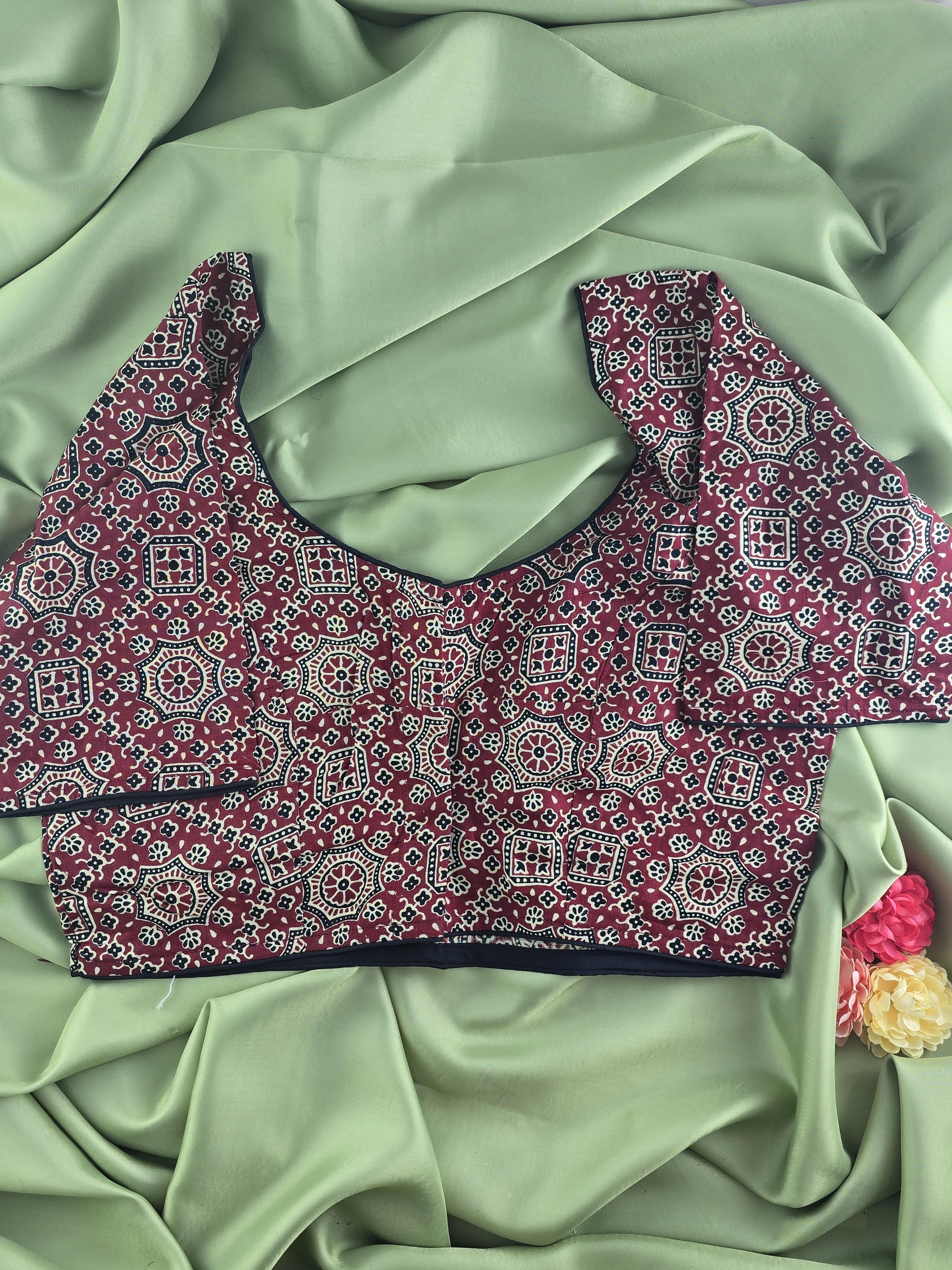 Setmundu and Readymade Blouse  Combo