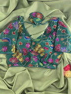 Setmundu and Readymade Blouse  Combo