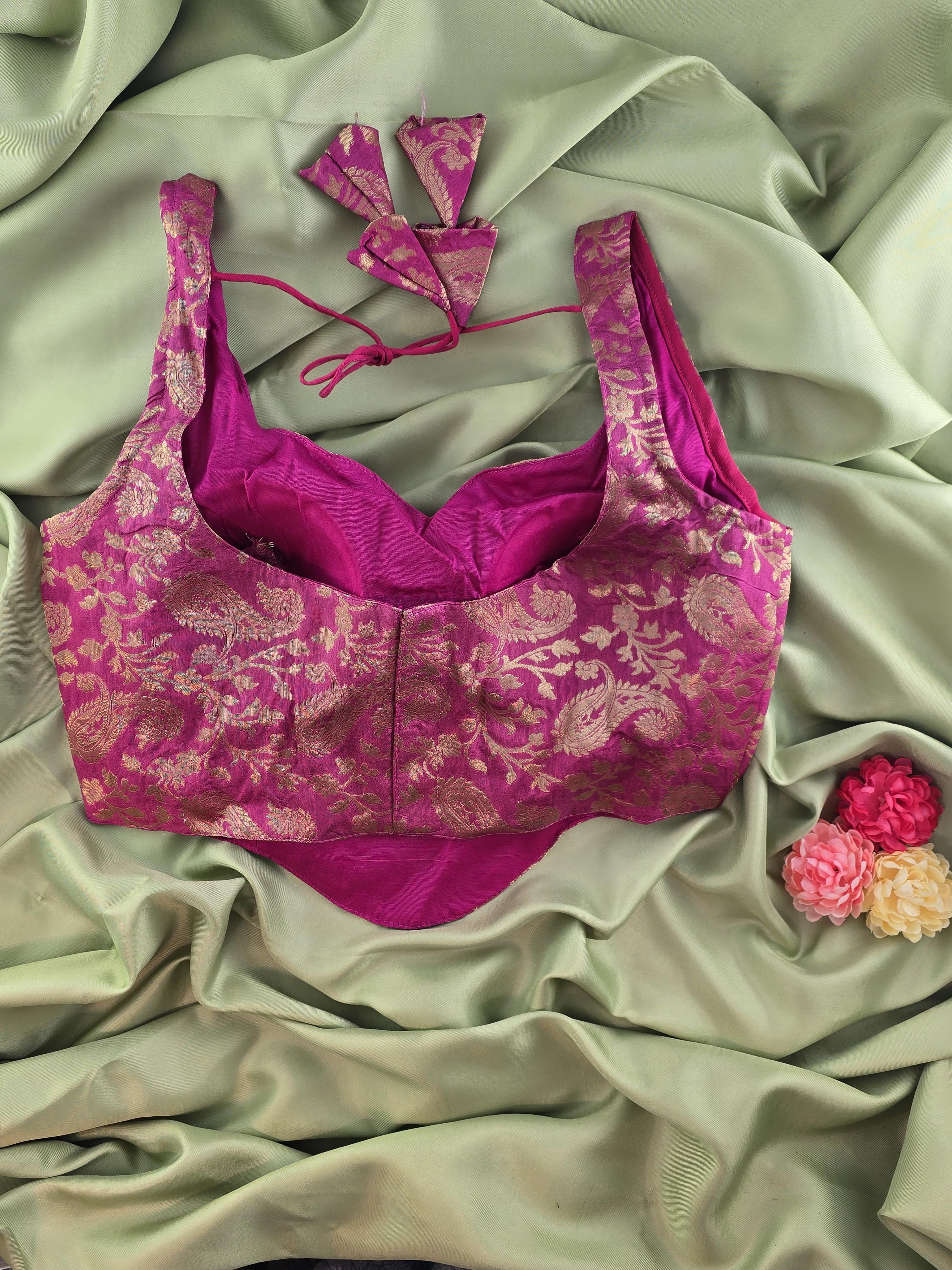 Setmundu and Readymade Blouse  Combo