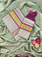 Setmundu and Readymade Blouse  Combo
