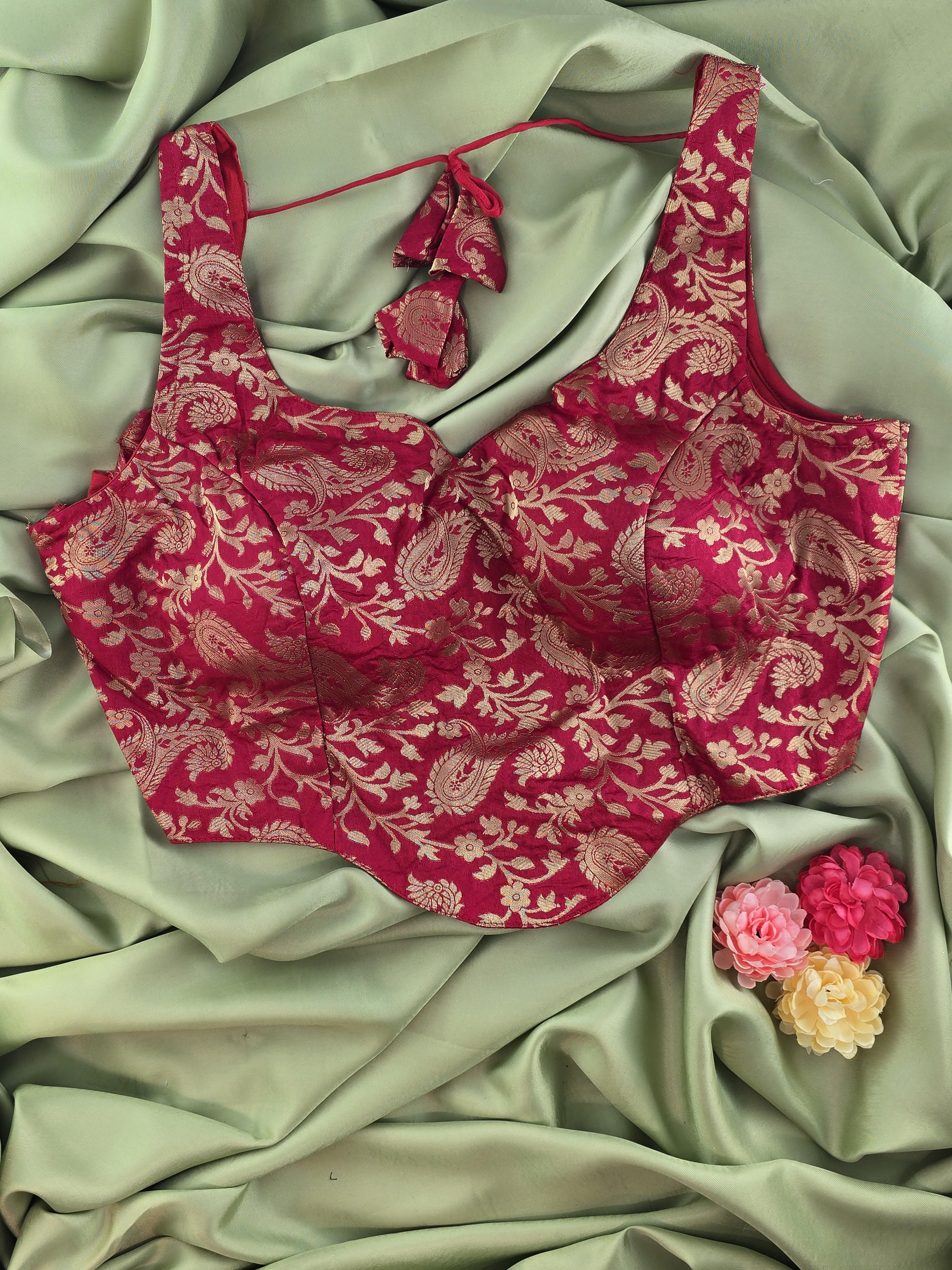 Setmundu and Readymade Blouse  Combo