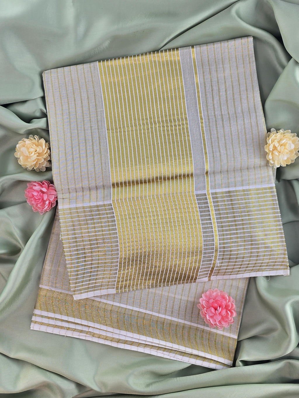 Soft tissue Kerala Traditional Saree