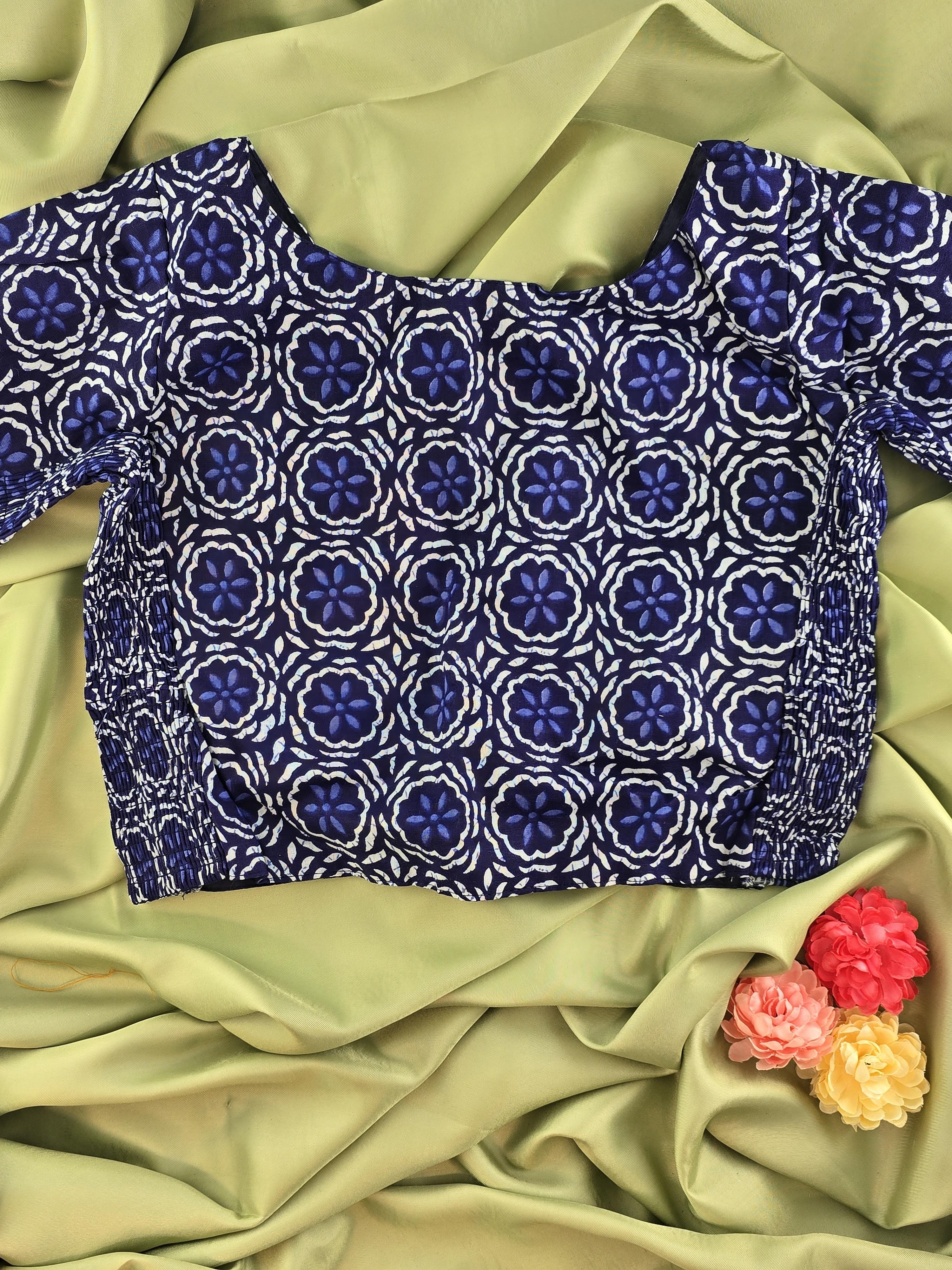 Setmundu and Readymade Blouse  Combo