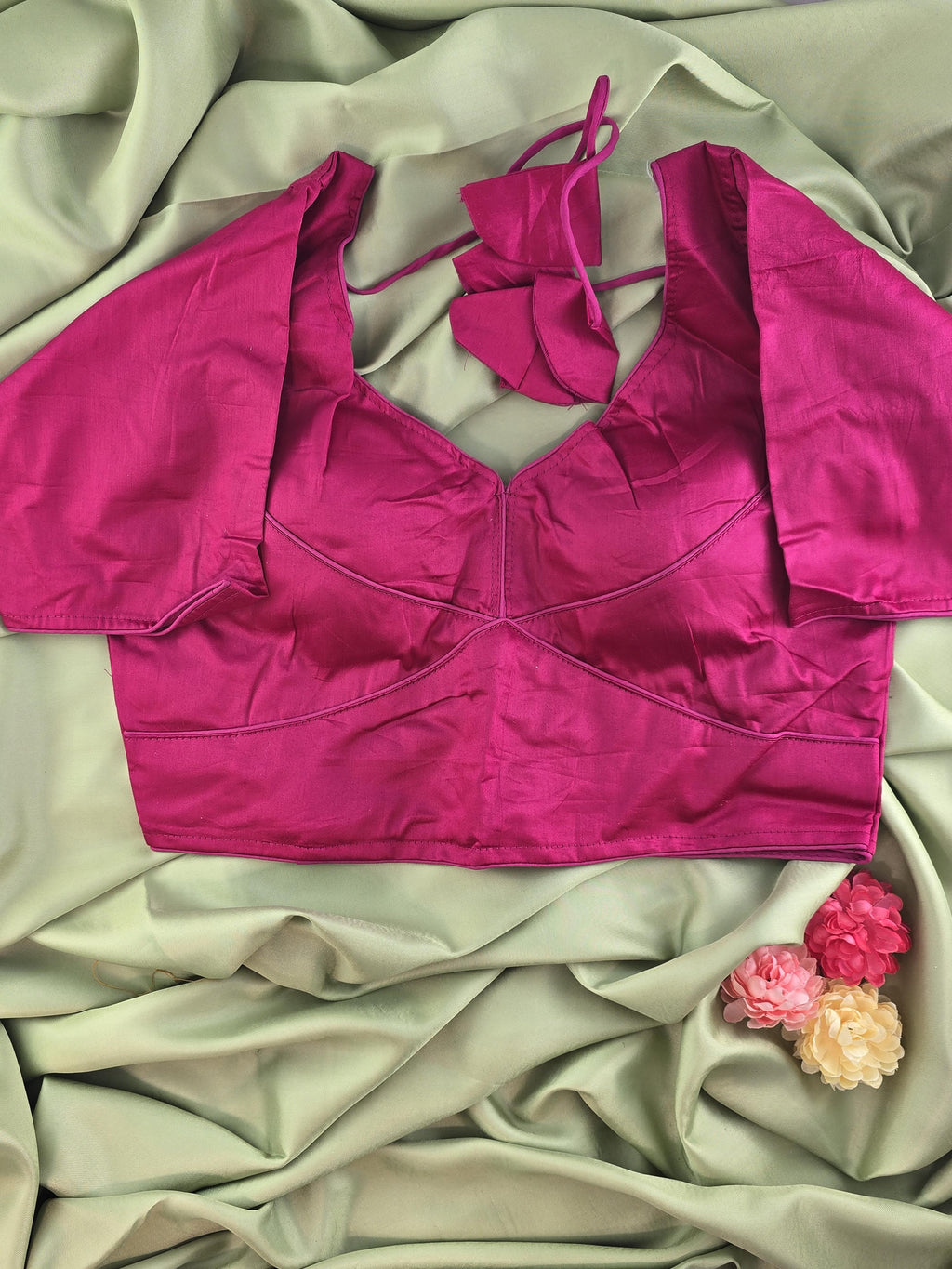 Setmundu and Readymade Blouse  Combo