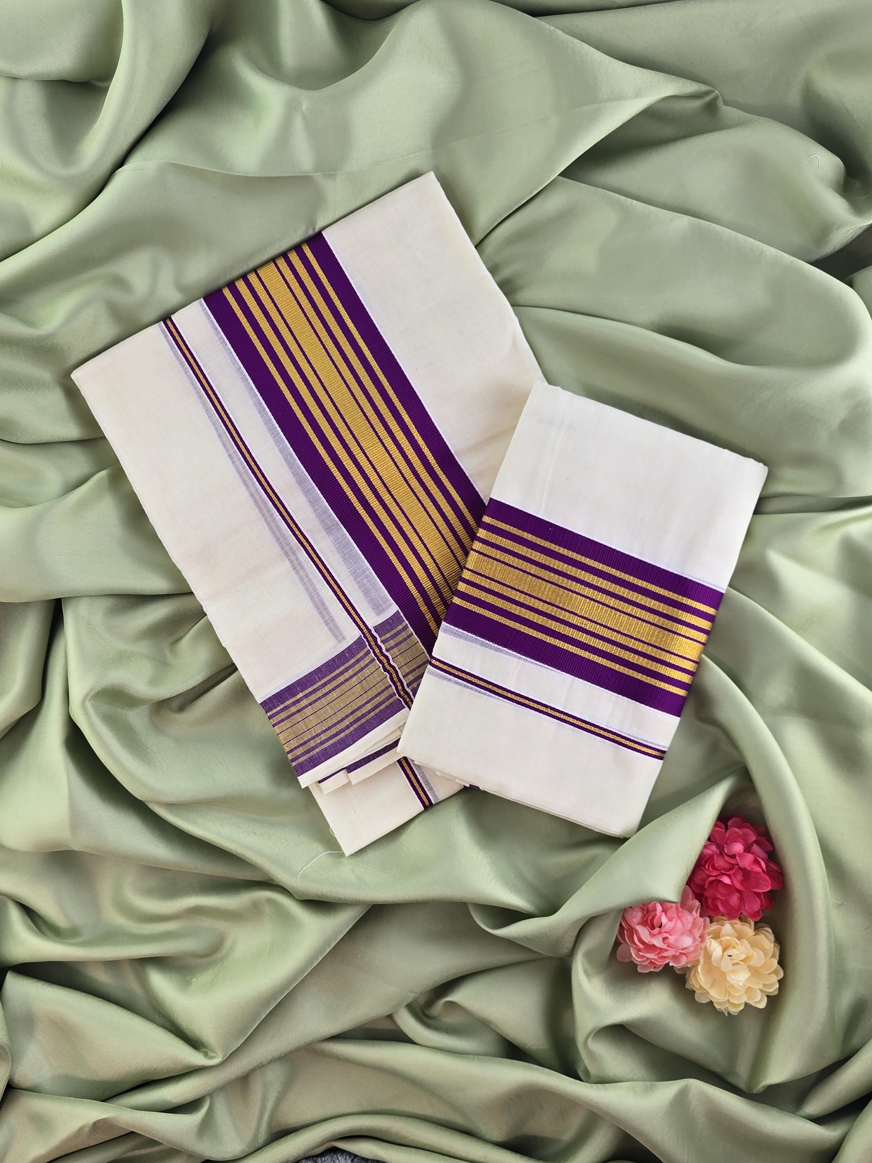 Setmundu and Readymade Blouse  Combo