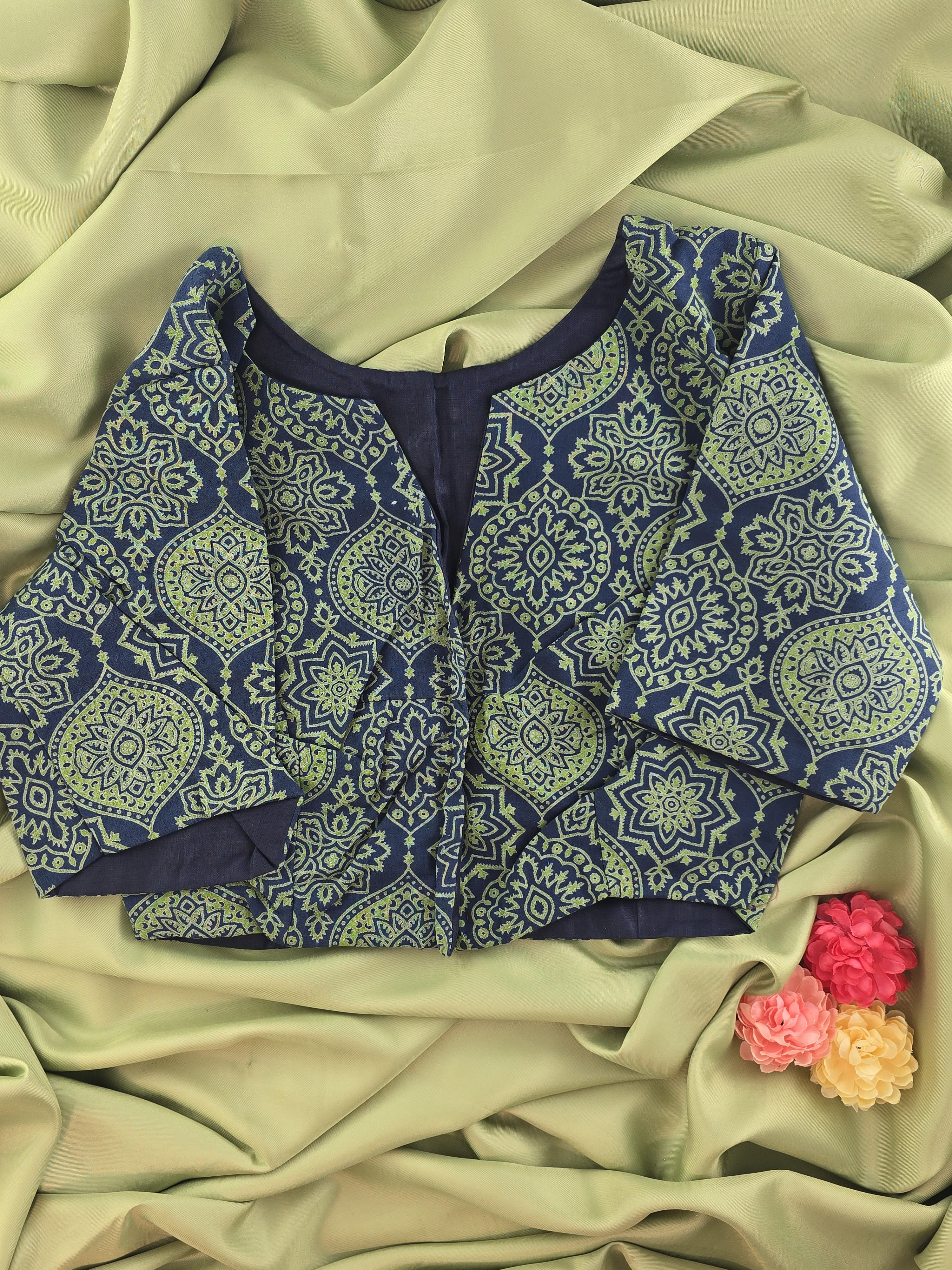 Setmundu and Readymade Blouse  Combo