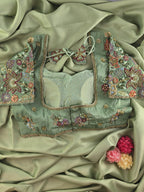 Setmundu and Readymade Blouse  Combo