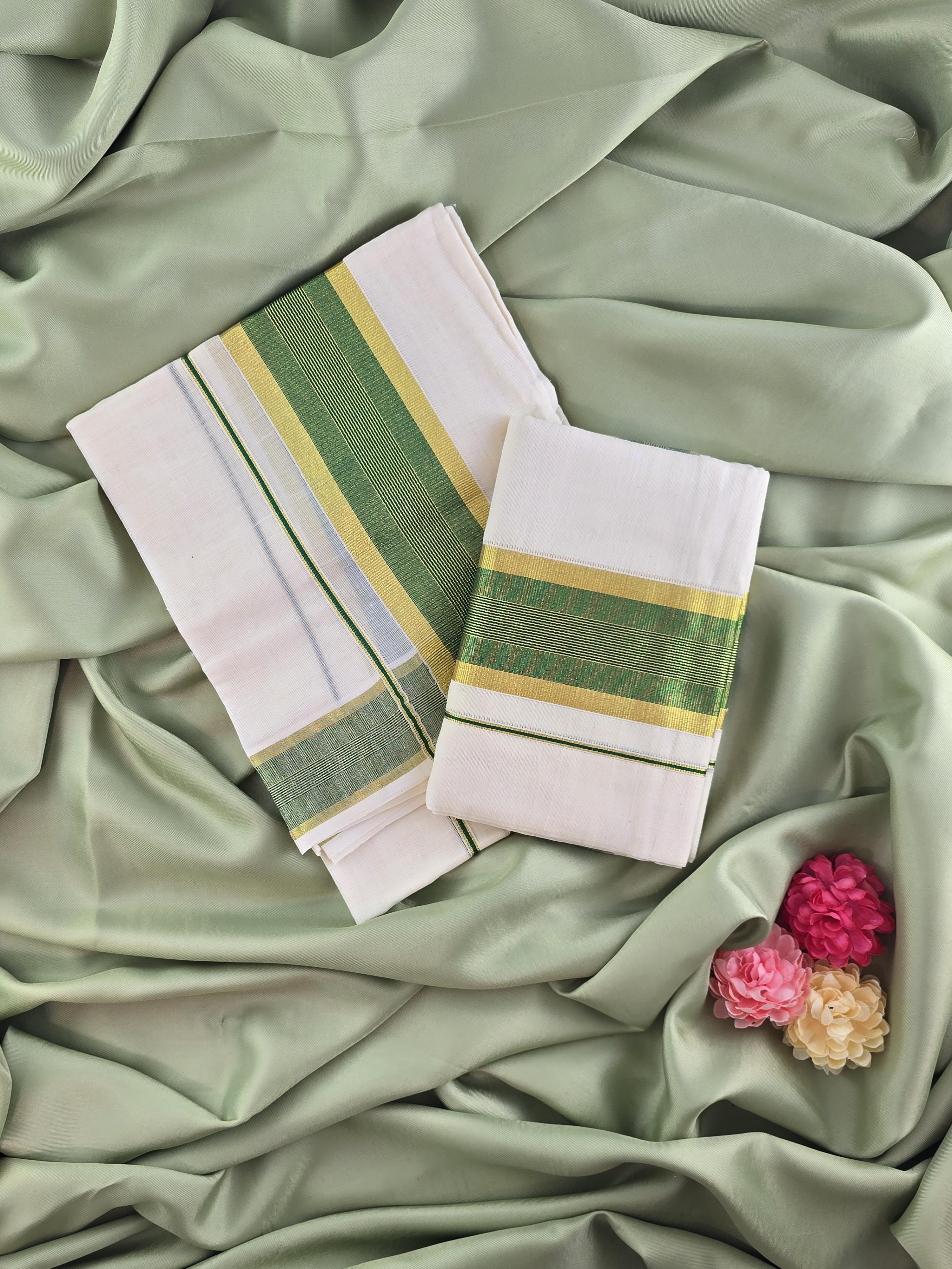 Setmundu and Readymade Blouse  Combo