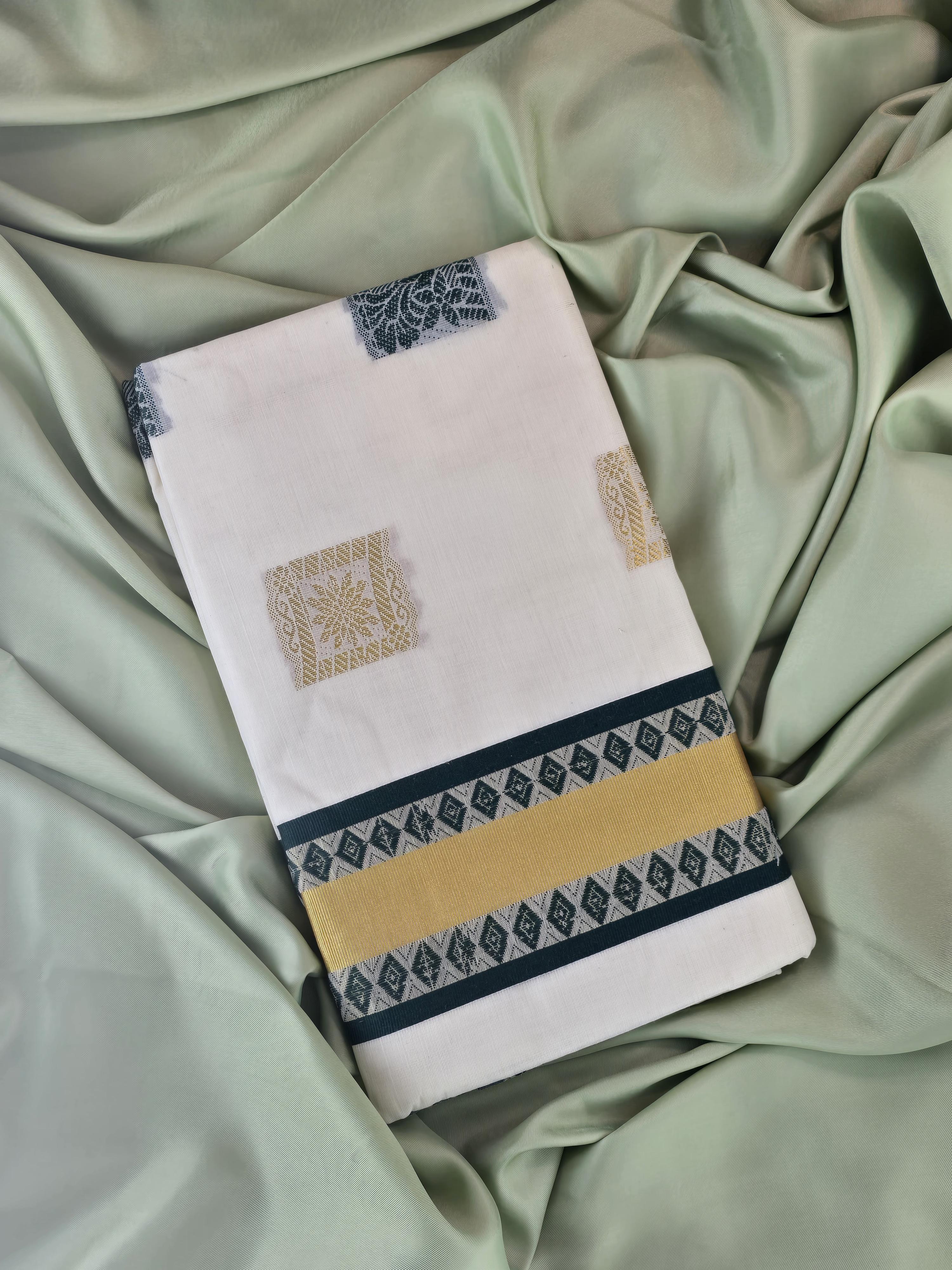 Cotton Kerala Traditional Saree
