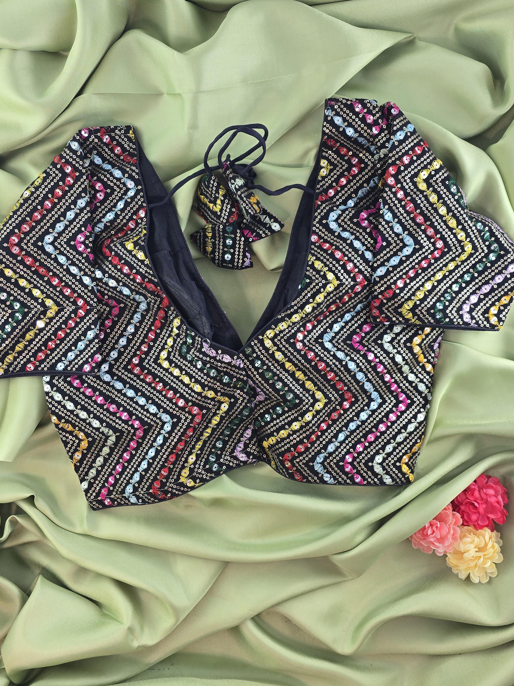 Setmundu and Readymade Blouse  Combo