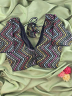 Setmundu and Readymade Blouse  Combo