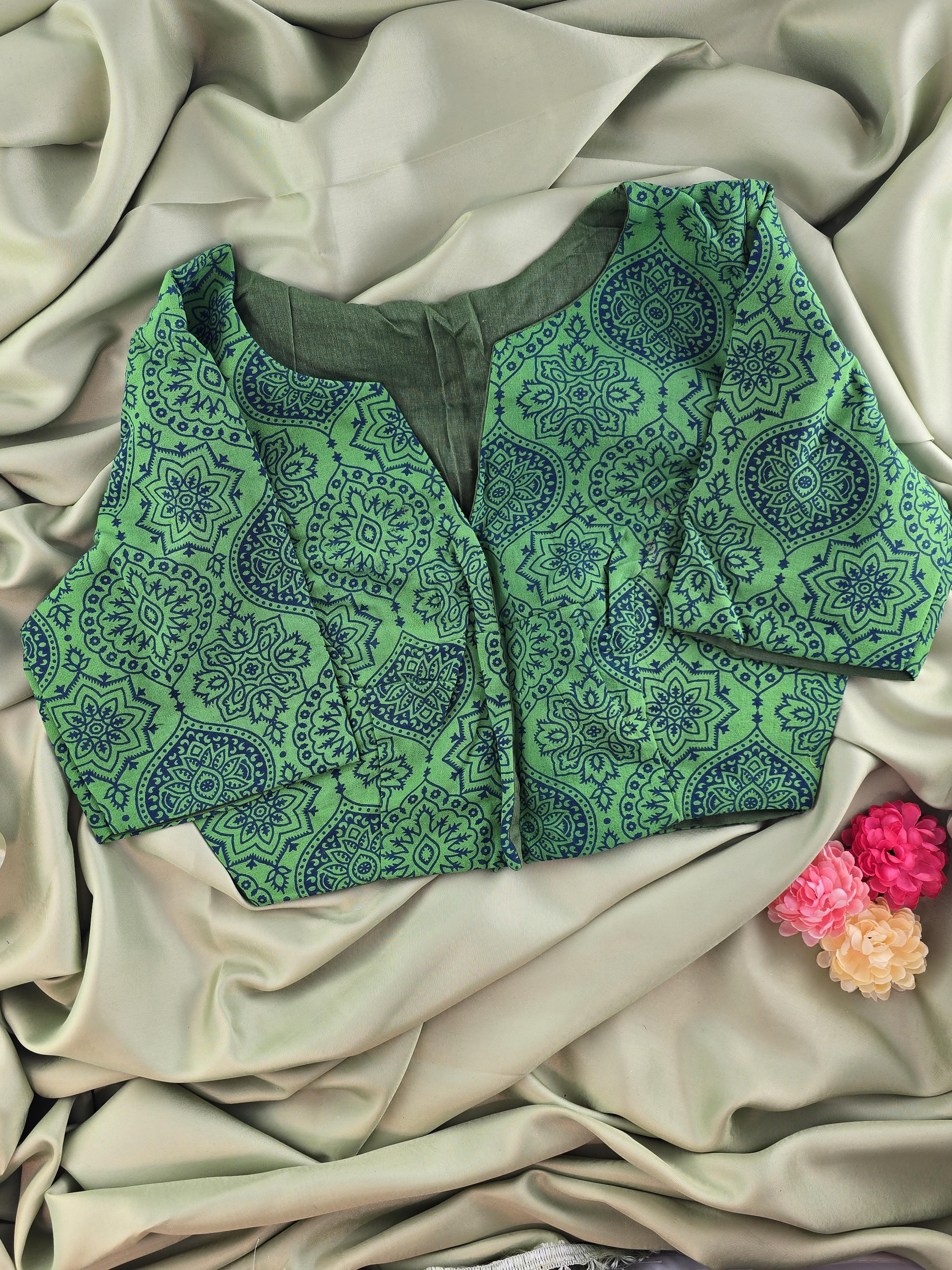 Setmundu and Readymade Blouse  Combo