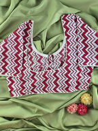 Setmundu and Readymade Blouse  Combo