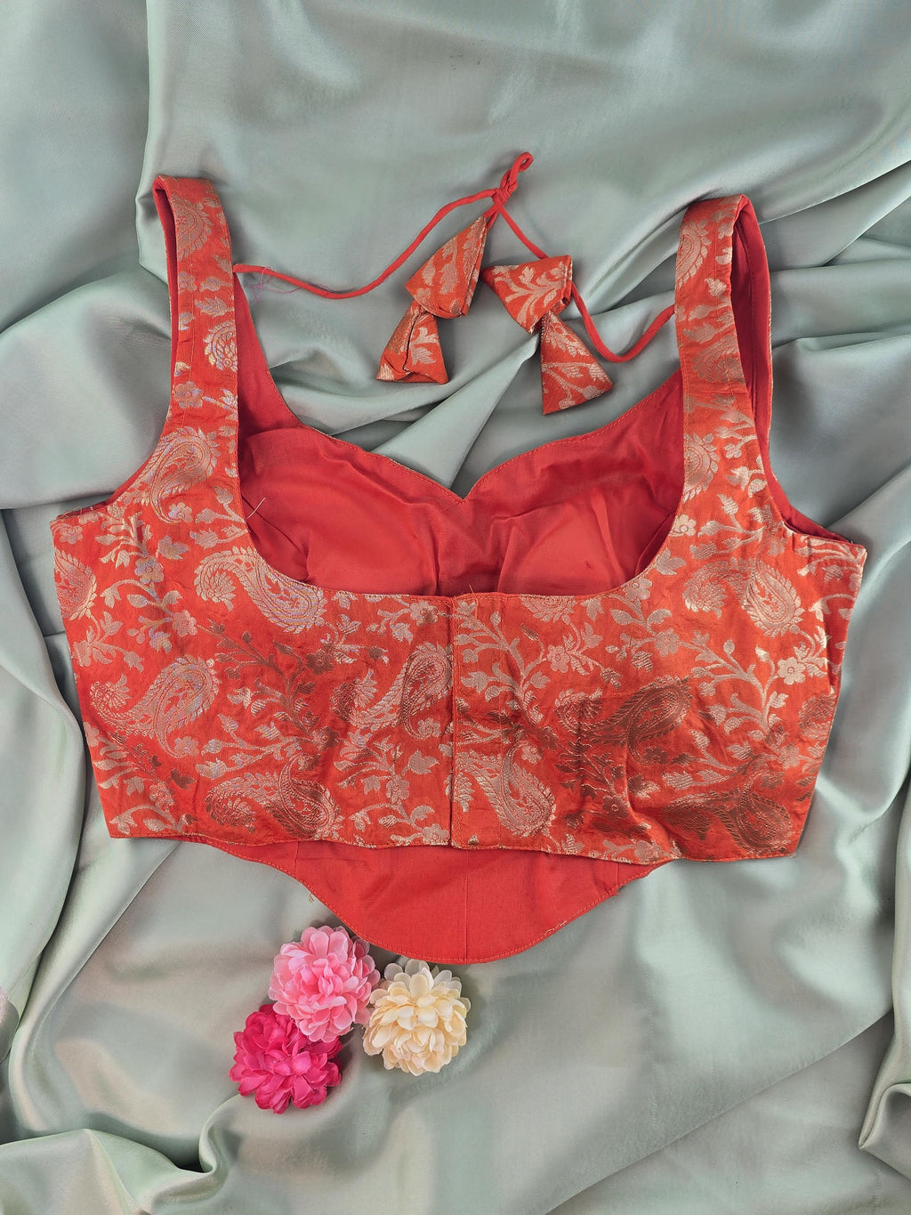 Setmundu and Readymade Blouse  Combo