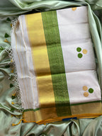Premium handloom Kerala saree