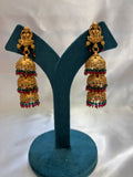 Layered jhumka