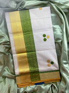 Premium handloom Kerala saree