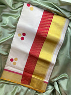 Premium handloom Kerala saree