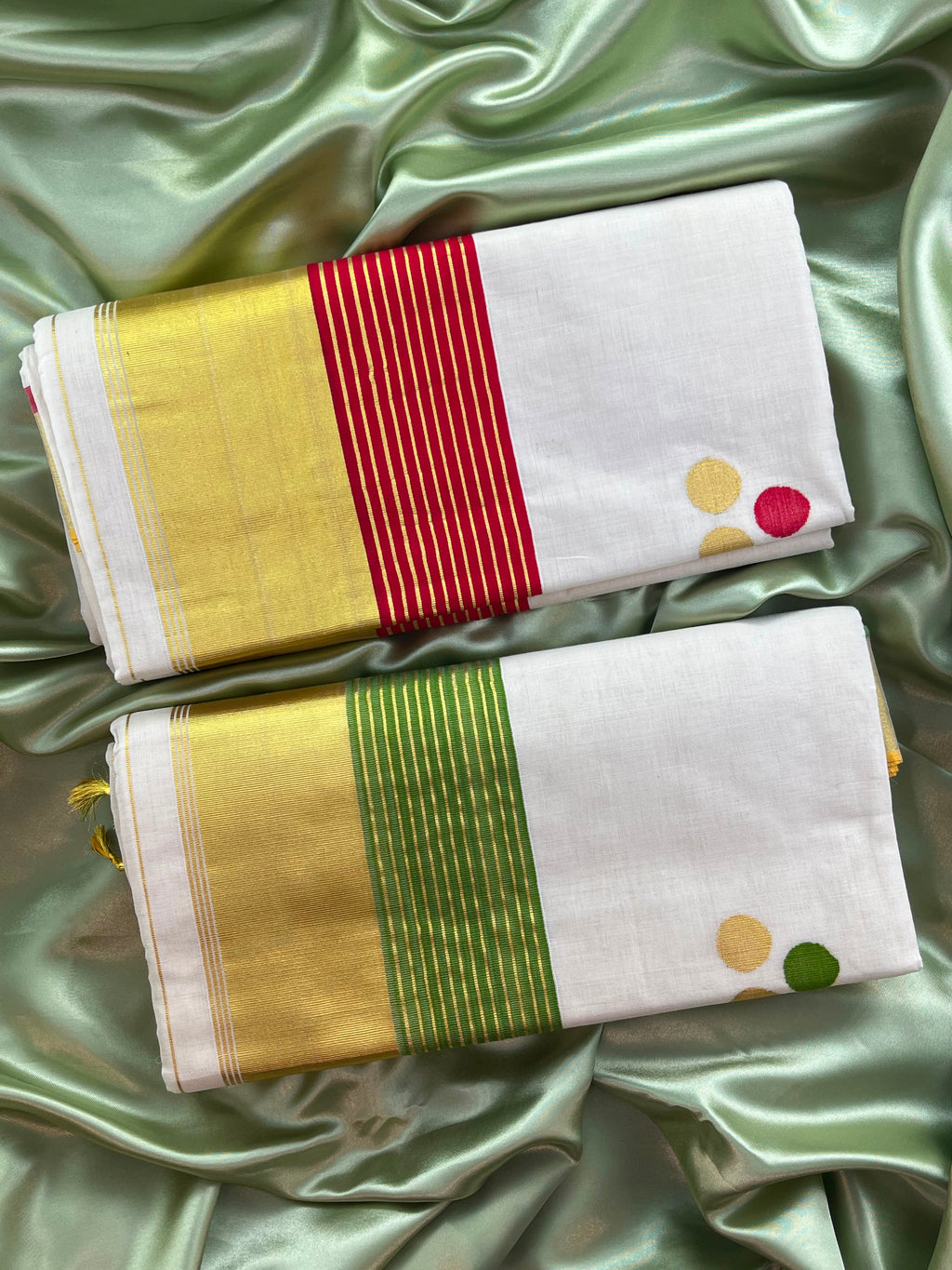 Premium handloom Kerala saree