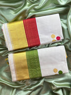 Premium handloom Kerala saree