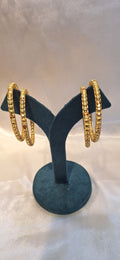 Microplated bangle set
