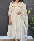 Anarkali kurti with dupatta