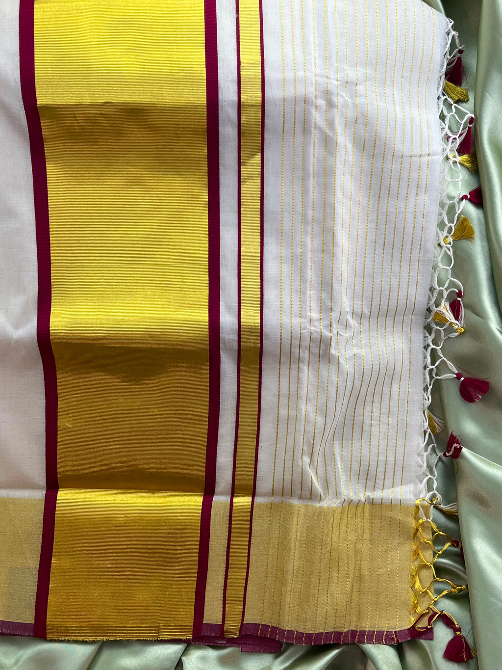 Premium handloom Kerala saree