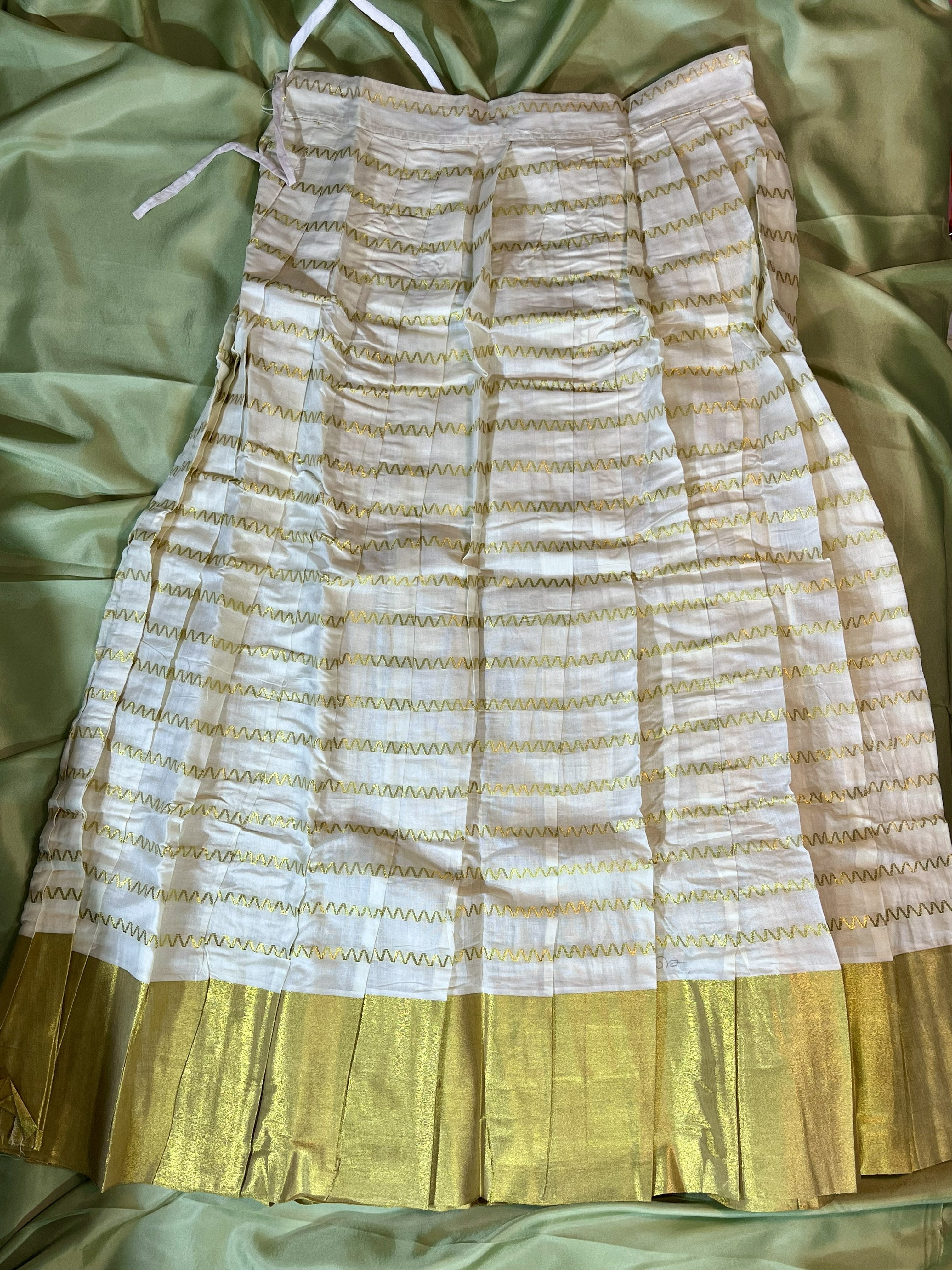Ladies Onam theme Skirt Only